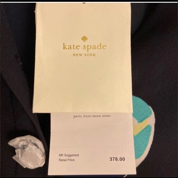 Kate Spade Navy Blue Garment - Picture 7 of 12